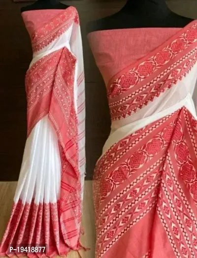 Trendy Cotton Handloom Saree-thumb3