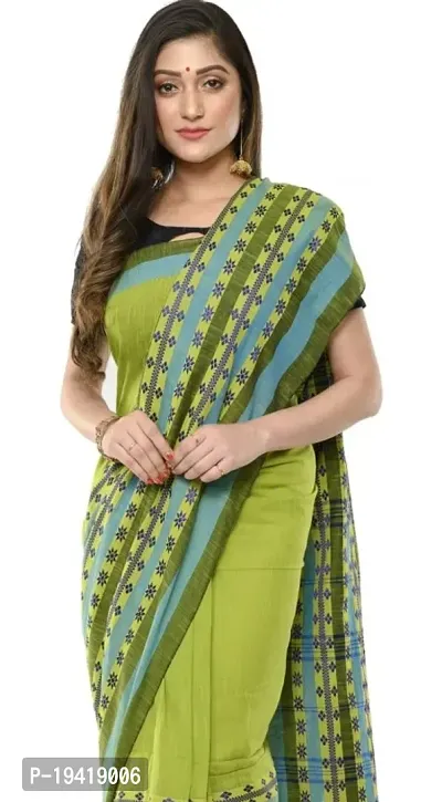 Trendy Cotton Handloom Saree-thumb0