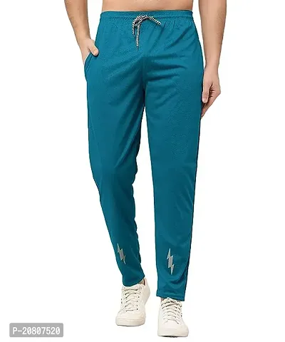 Stylish Fancy Polyester Spandex Slim Fit Regular Track Pants For Men Pack Of 1