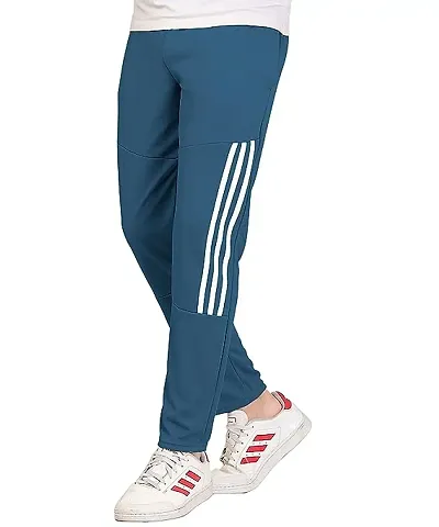Stylish Fancy Polyester Spandex Regular Fit Regular Track Pants For Men Pack Of 1