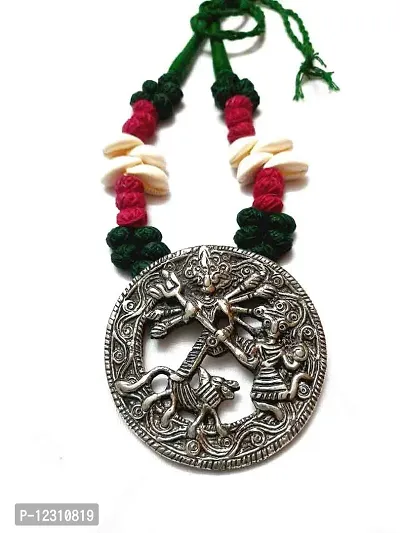 Dokra deals durga pendant