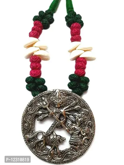 Dokra deals durga pendant