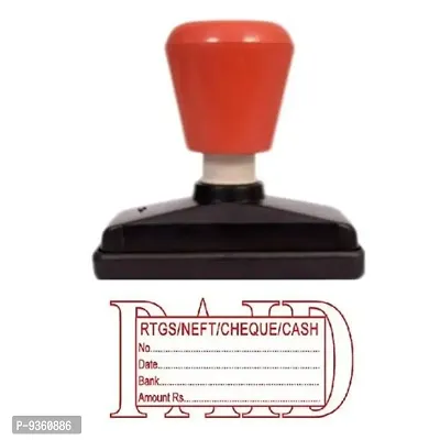 Bhajanlal Greenery Paid with Details Pre Ink Stamp (RED Color)-thumb0
