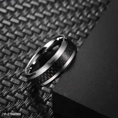 Stylish Stainless Steel Comfortable Ring For Boys and Mens-thumb0