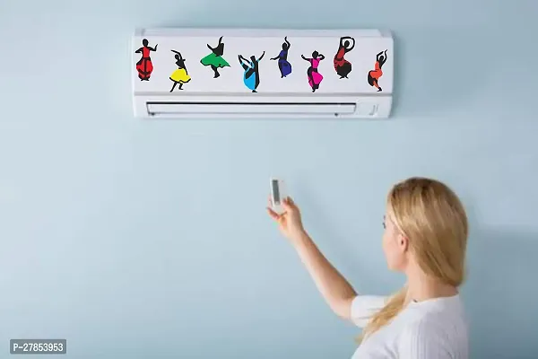 Multi Color Decorative Air Conditioner Sticker Ac Sticker For Home Decorative Pvc Vinyl Wall Sticker-thumb0