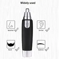 KENDRICK Electric Nose Hair Trimmer for Men  Women | Dual-edge Blades | 3 IN 1 Eyebrow Trimmer |Painless Nose and Ear Hair Remover Trimmer Eyebrow Clipper, Beard Waterproof-thumb3