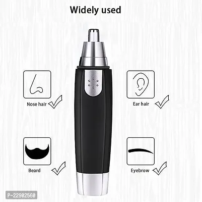 KENDRICK Electric Nose Hair Trimmer for Men  Women | Dual-edge Blades | 3 IN 1 Eyebrow Trimmer |Painless Nose and Ear Hair Remover Trimmer Eyebrow Clipper, Beard Waterproof-thumb4