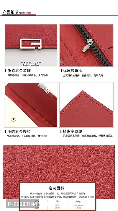 KENDRICK Tri-Fold Wallet Women?s Wallet Student Wallet Coin Purse Wallet for Women Ladies Purse Card Holder (Random Color)-thumb5
