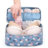 KENDRICK Travel Underwear Panties Bra Pouch Organizer Bag Pouch Waterproof Personal Garment Bag Case Undergarments Organizer for Women Travel Pouch Kit Bag-thumb1