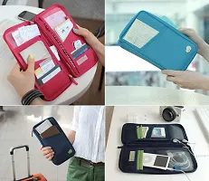 KENDRICK Travel Passport Holder Wallet Case for Credit Debit Card Ticket Coins Money Cash Currency Boarding Pass Pen-thumb1