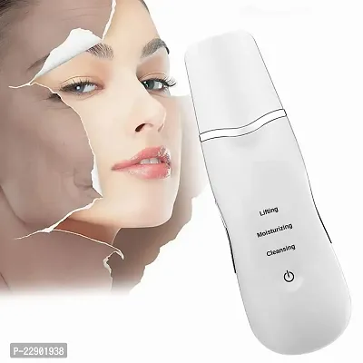 TFW Ultrasonic Shovel Machine for Facial Skin Scrubber Lifting Moisturizing  Cleansing Skin Dirt Blackhead Remover Peeling Tool,Pore and Exfoliator, Comedone Extractor Treatment-thumb2