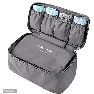 KENDRICK Travel Underwear Panties Bra Pouch Organizer Bag Pouch Waterproof Personal Garment Bag Case Undergarments Organizer for Women Travel Pouch Kit Bag