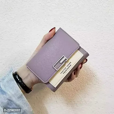 KENDRICK Mini Women's Wallets Short Wallet for Women and Girls Mini Coin Purse Ladies Small Wallet Female Leather Card Holder (Multi Color)-thumb3