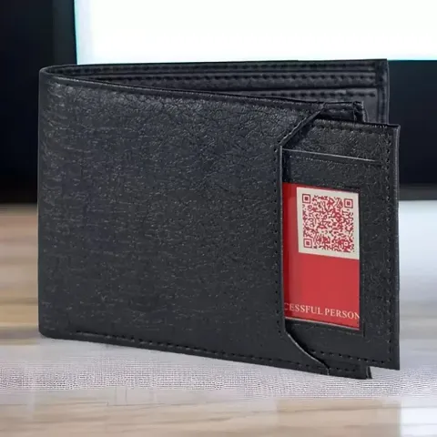 Men Casual Artificial Leather Wallet (5 Card Slots)