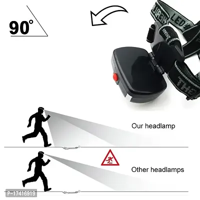 UDee COB LED Headlamp Headlight Head Lamp Light Torch Flashlight Portable 4 Modes-thumb4