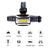 UDee COB LED Headlamp Headlight Head Lamp Light Torch Flashlight Portable 4 Modes-thumb1