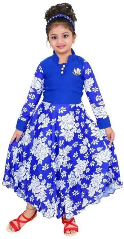 Designer Full Sleeves Full Length Party Dress