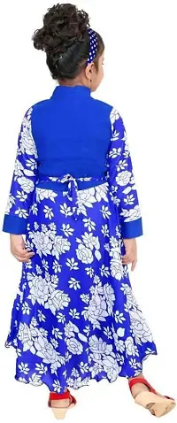 Multicolored Designer And Casual  Frock  For Girls-thumb1