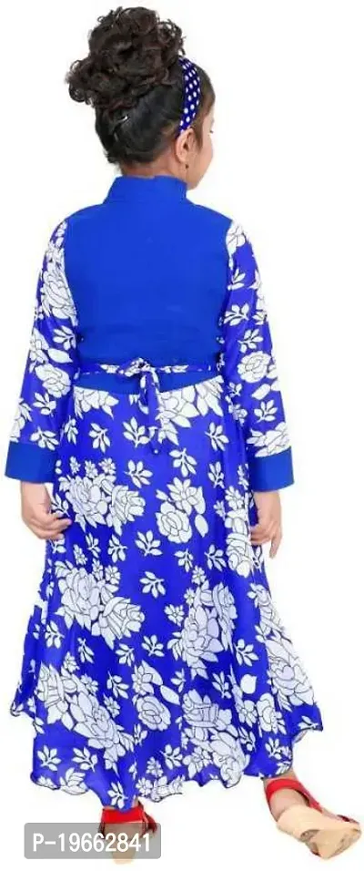 Multicolored Designer And Casual  Frock  For Girls-thumb2