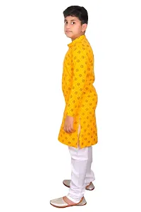 NEW CASUAL KURTA PYJAMA SET FOR BOY'S-thumb2