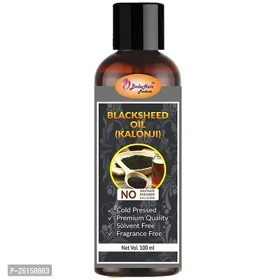 Bada Hair Black Seed Onion Hair Oil - With Comb Applicator - Controls Hair Fall - No Mineral Oil, Silicones, Cooking Oil And Synthetic Fragrance Hair Oil-thumb0