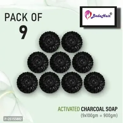 Charcoal Soap For Women Skin Whitening Acne Blackheads Anti Wrinkle Pimple Skin Care Soap Pack Of 9