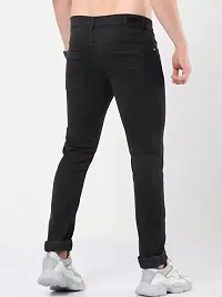 Stylish Denim Mid-Rise Jeans For Men-thumb1