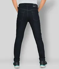 Stylish Denim Solid Mid-Rise Jeans For Men Pack Of 1-thumb1