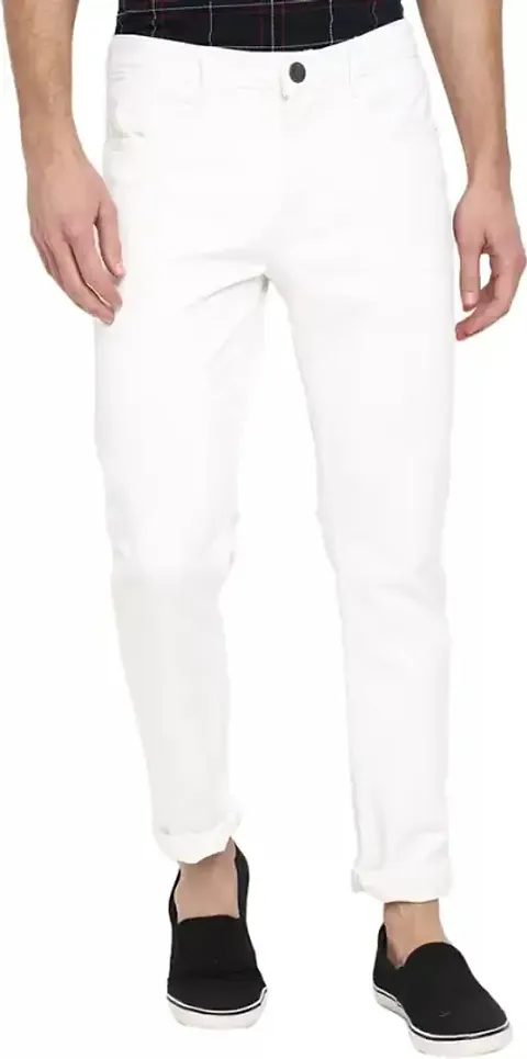 Reliable Blend Mid-Rise Jeans For Men