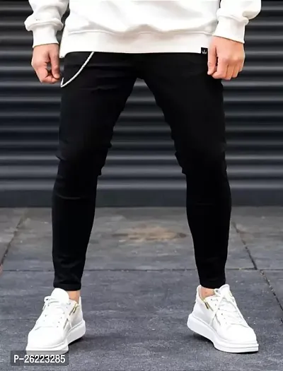 Stylish Denim Mid-Rise Jeans For Men