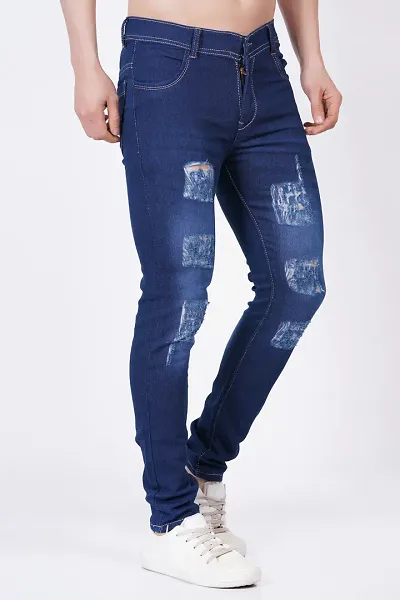 Classic Blend Solid Jeans for Men