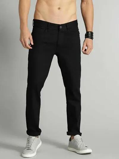 KETCH Men's Slim Jeans (KHJN000223_Black_30)