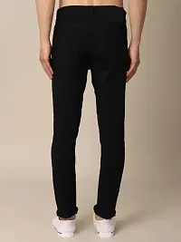 Reliable Black Denim Mid-Rise Jeans For Men-thumb1