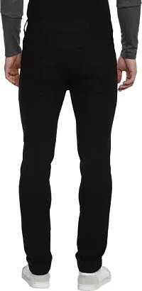 Stylish Denim Mid-Rise Jeans For Men-thumb1