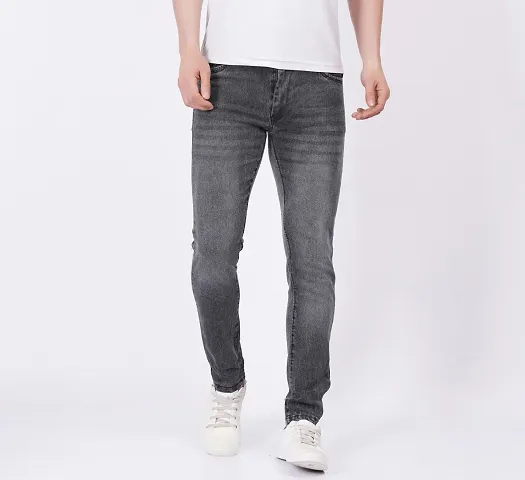 Trending Cotton Blend Mid-Rise Jeans 