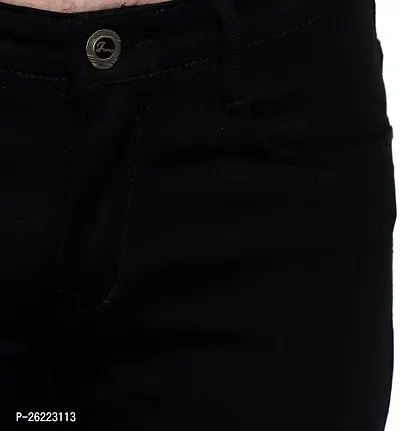 Stylish Denim Mid-Rise Jeans For Men-thumb5