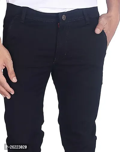 Stylish Denim Mid-Rise Jeans For Men-thumb5