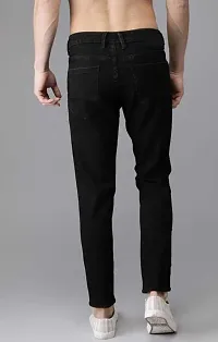 Stylish Denim Mid-Rise Jeans For Men-thumb1