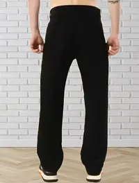 Elegant Black Denim Solid Jeans For Men And Boys-thumb1