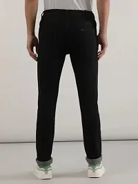 Reliable Black Cotton Blend Mid-Rise Jeans For Men-thumb1