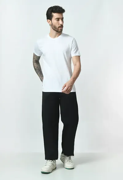 Elegant Solid Jeans For Men