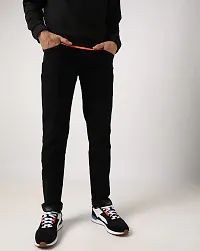 Stylish Lycra Blend Mid-Rise Jeans For Men-thumb1