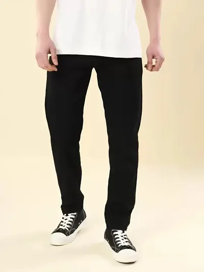 Elegant Solid Jeans For Men