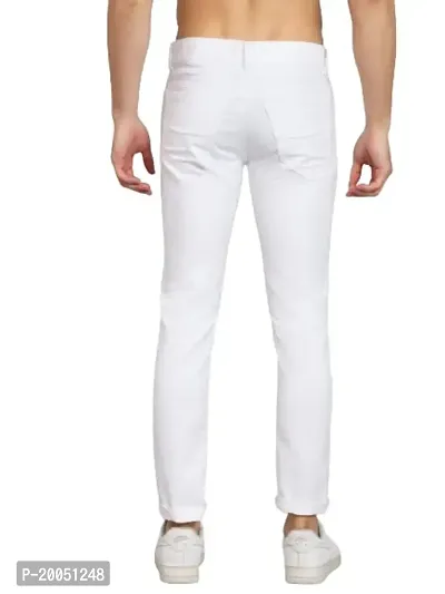 KETCH Men's Slim Jeans (KHJN000073_White_32)-thumb3