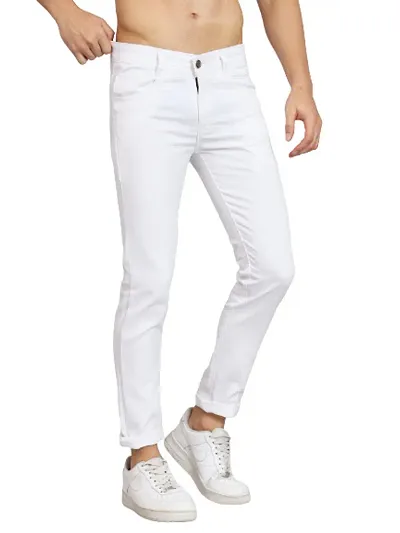 Best Selling Cotton Blend Mid-Rise Jeans 