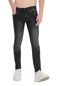 Mens Comfortable Stretchable Casual Regular Fit Jeans-thumb2