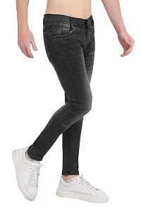 Mens Comfortable Stretchable Casual Regular Fit Jeans-thumb3