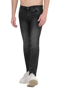 Mens Comfortable Stretchable Casual Regular Fit Denim Fashion wear-thumb2