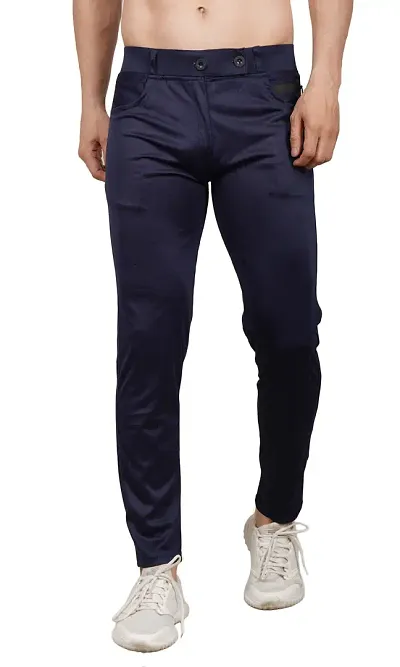 Stylish Comfy Regular Casual Trousers For Men