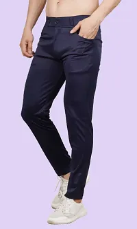 Stylish Men Cotton Blend Casual Trouser-thumb2